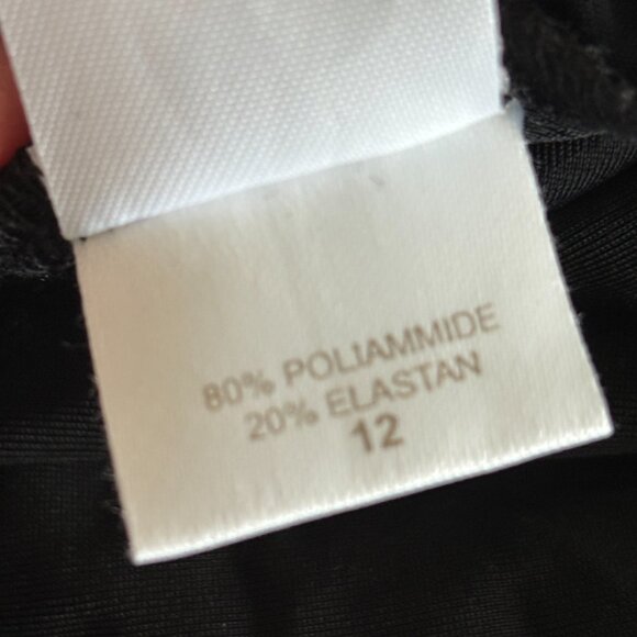 Lisa Curran Black One Piece Swimsuit - NWT - Picture 8 of 14